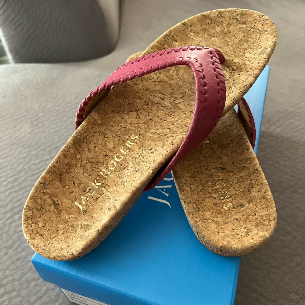 Jack Rogers comfortable thelma flip flop.